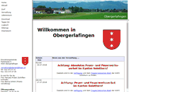 Desktop Screenshot of obergerlafingen.ch